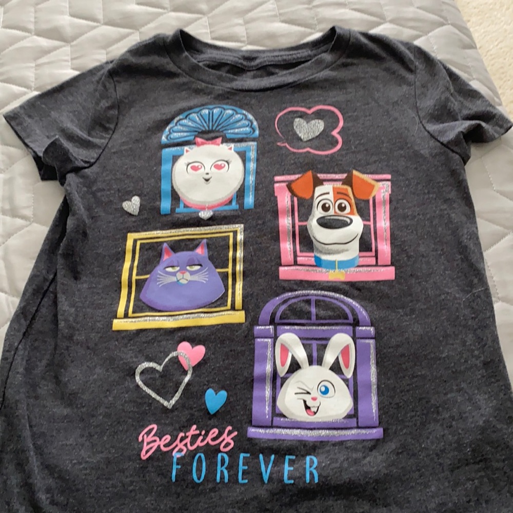 Girls Secret Life of Pets Tee